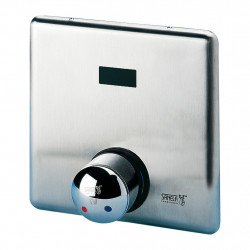 Sanela - Automatické ovládání sprchy s elektronikou ALS se směšovací baterií pro teplou a studenou vodu, 24V DC, SLS 02